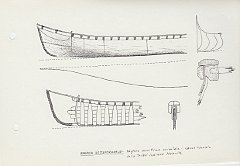 034 America Settentrionale - regione marittima orientale - canoa fluviale della tribu' indiana Malecite